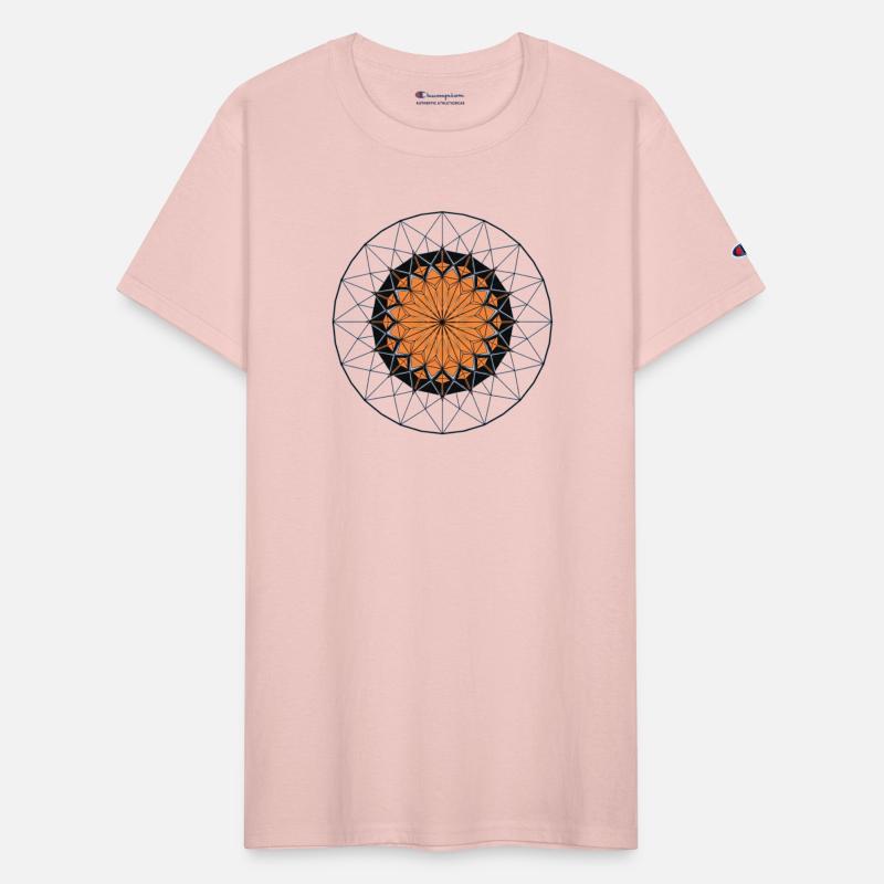 Geometric Sunburst Mandala