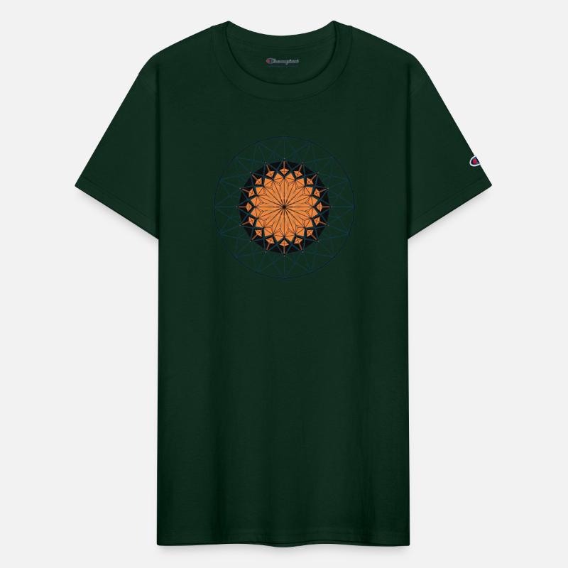 Geometric Sunburst Mandala