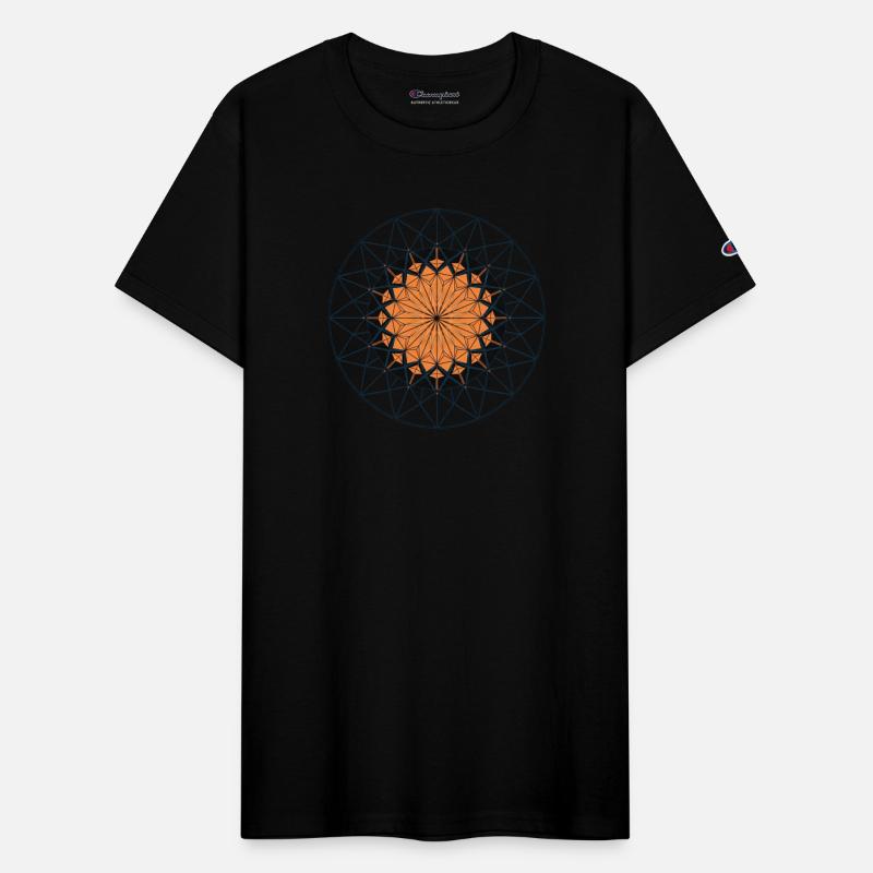 Geometric Sunburst Mandala