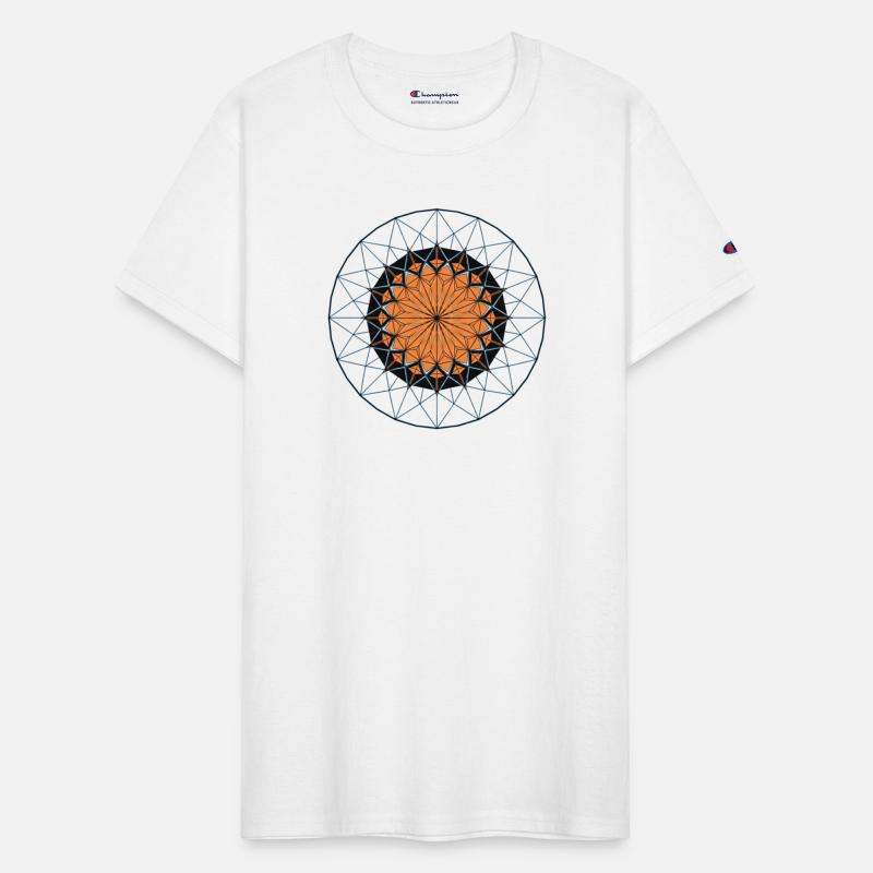 Geometric Sunburst Mandala