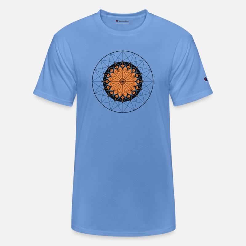 Geometric Sunburst Mandala