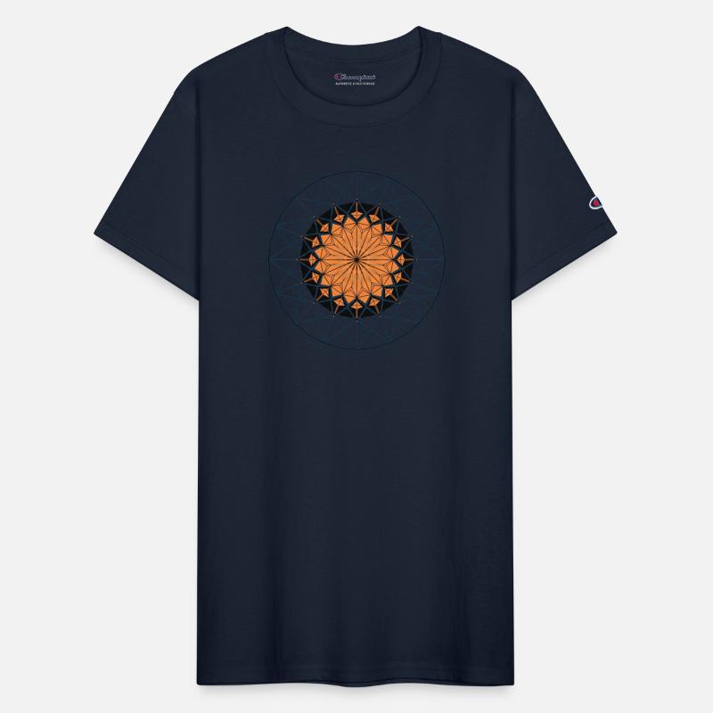 Geometric Sunburst Mandala