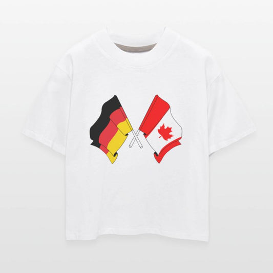 Germany flag and Canada flag