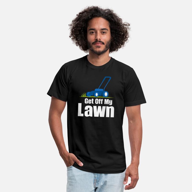 Get Off My Lawn Funny Lawn Care Gardening