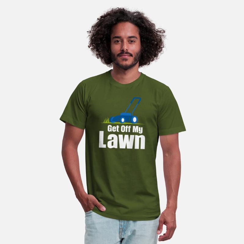 Get Off My Lawn Funny Lawn Care Gardening