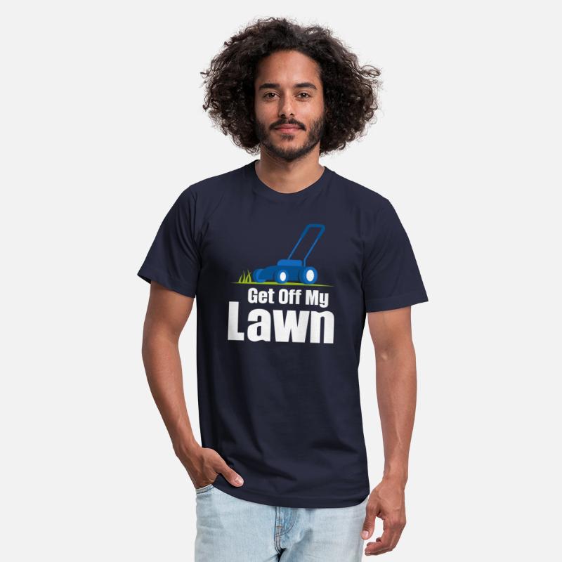 Get Off My Lawn Funny Lawn Care Gardening