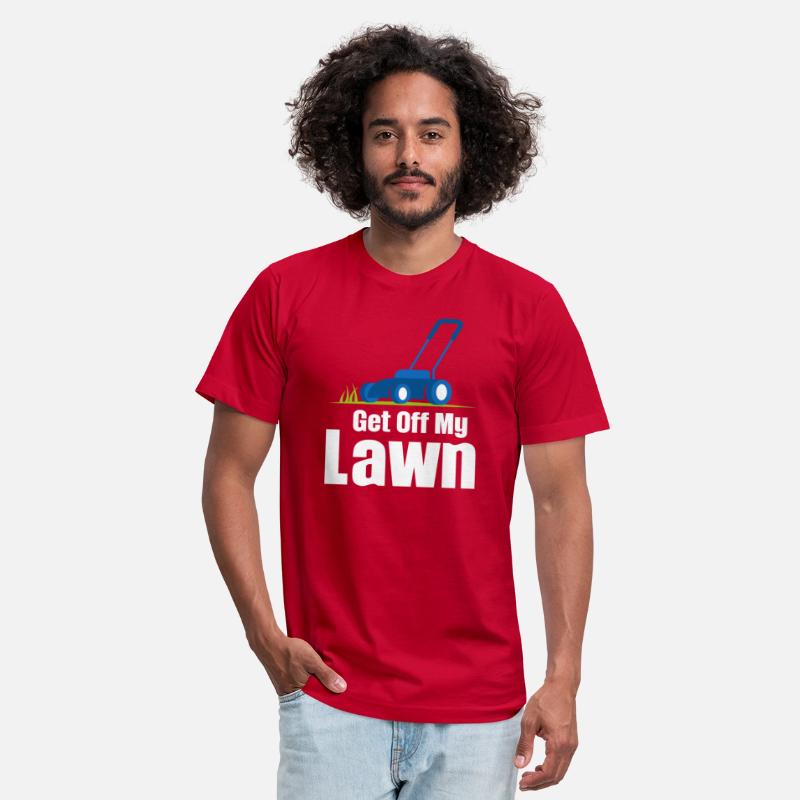 Get Off My Lawn Funny Lawn Care Gardening