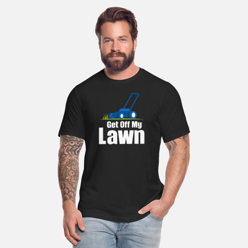 Get Off My Lawn Funny Lawn Care Gardening