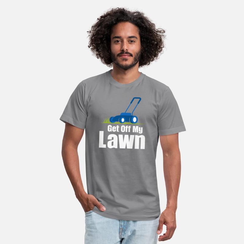 Get Off My Lawn Funny Lawn Care Gardening