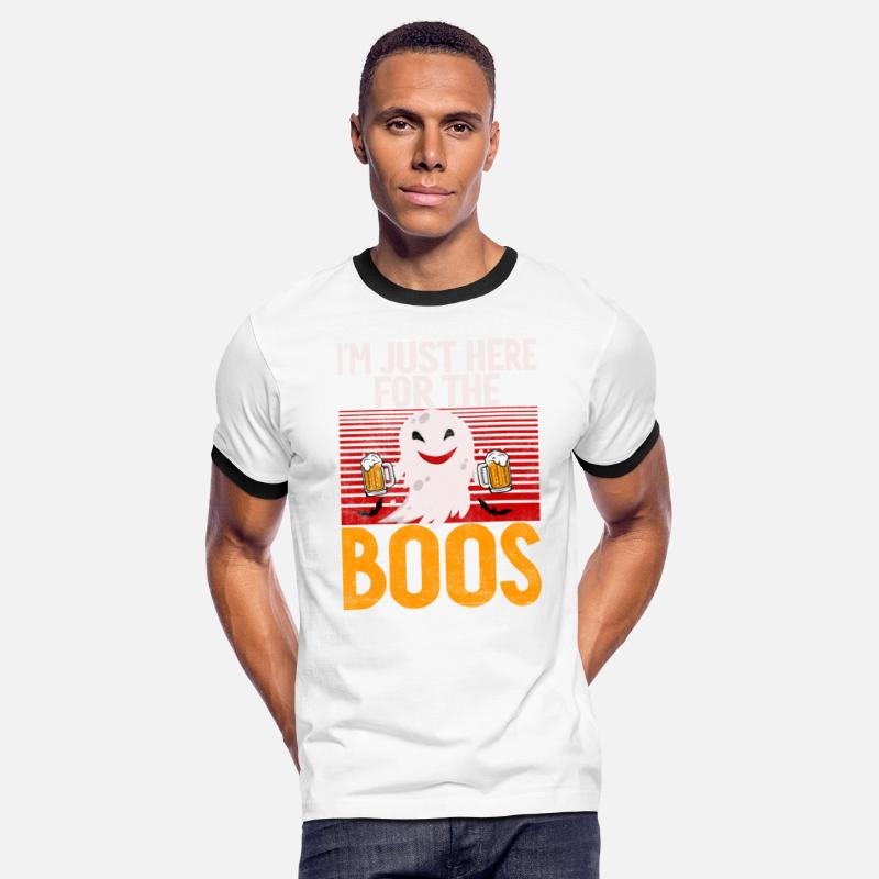 Ghosts I'm Just There For The Boos Black Haunted