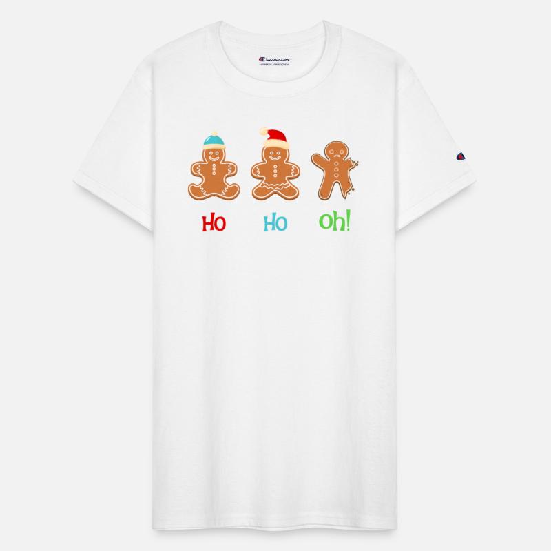 Gingerbread Men Ho Ho Oh Christmas X-Mas