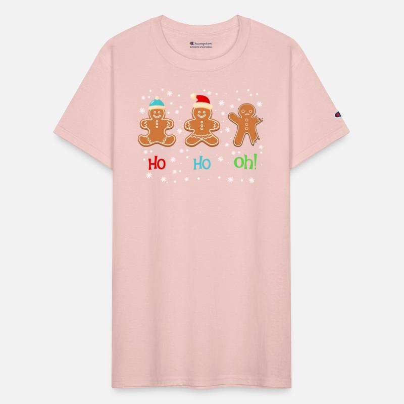 Gingerbread Men Ho Ho Oh Christmas X-Mas