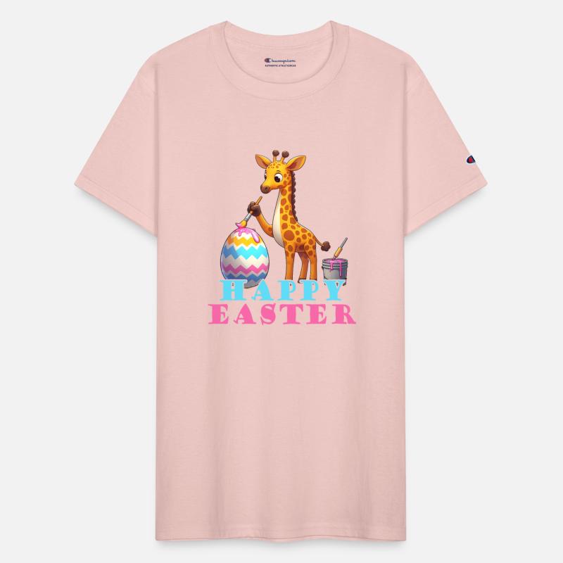 Giraffe Painting Easter Egg