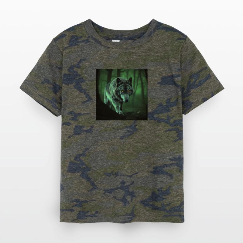 "Majestic Wolf: The Alpha of the Forest"