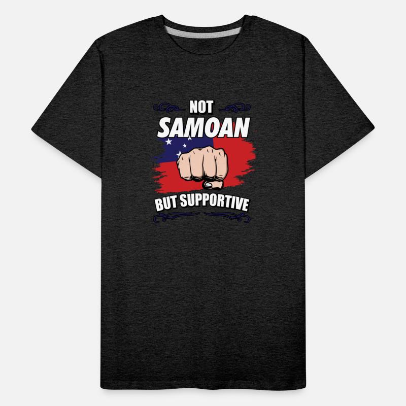 Not Samoan But Supportive Travel Tourist Samoan