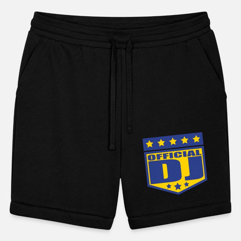 Official DJ Star Music Party Text Lettering Emblem