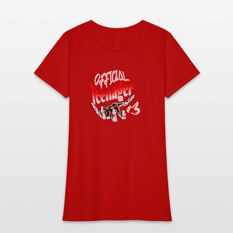 Official Teenager hand 13 year old Teen Birthday P