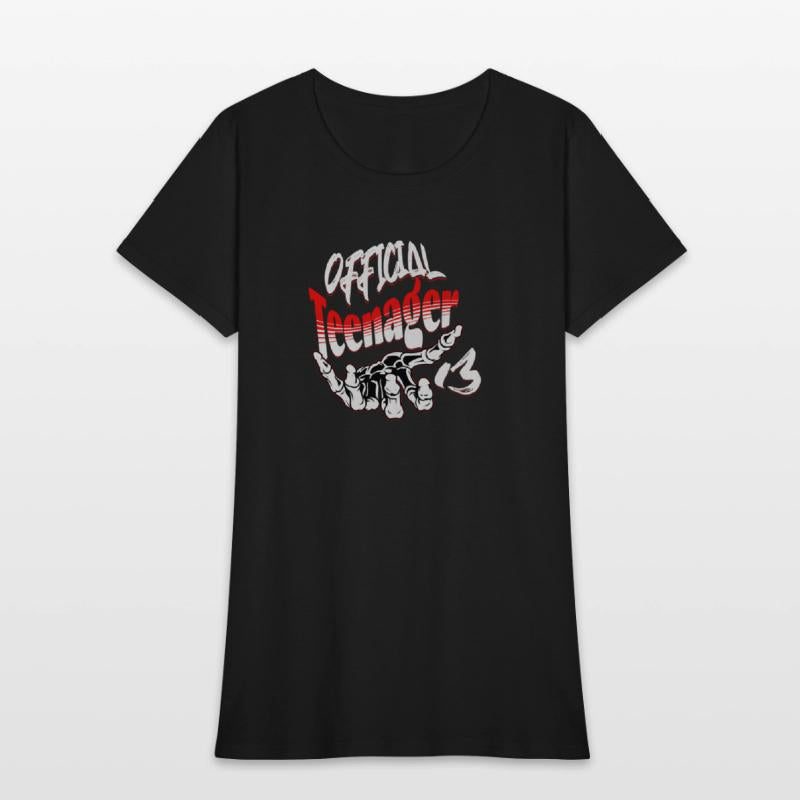 Official Teenager hand 13 year old Teen Birthday P