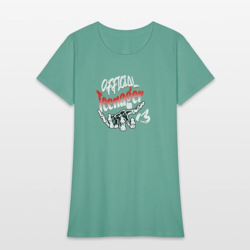 Official Teenager hand 13 year old Teen Birthday P