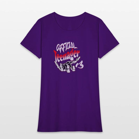 Official Teenager hand 13 year old Teen Birthday P