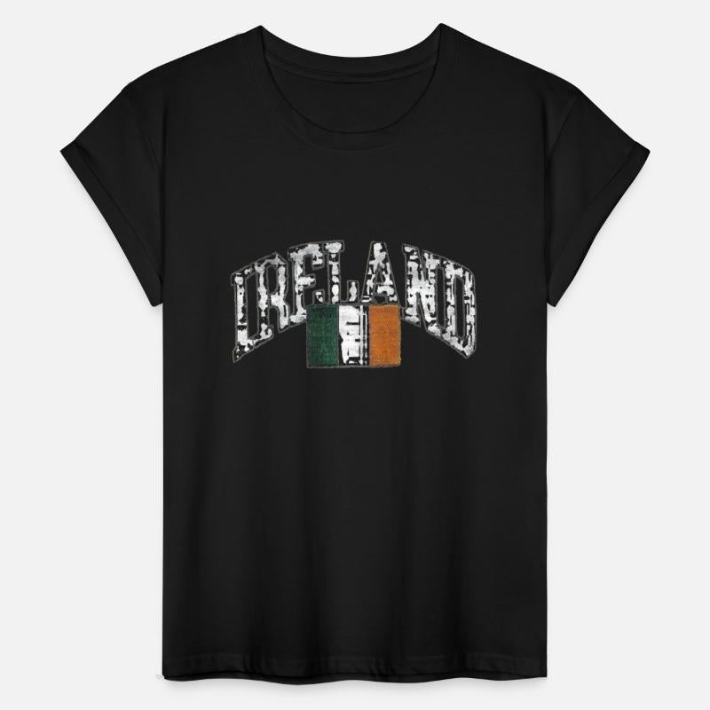 Old Irish Ireland Vintage Retro Distressed Flag