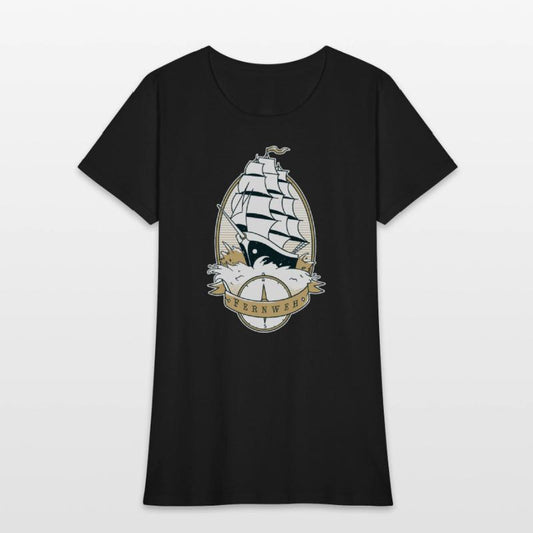 Old school ship waves sea sailing Old school ship