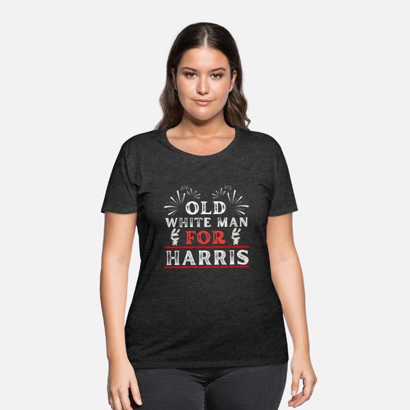 Old White Man For Harris, US 2024 Election Design