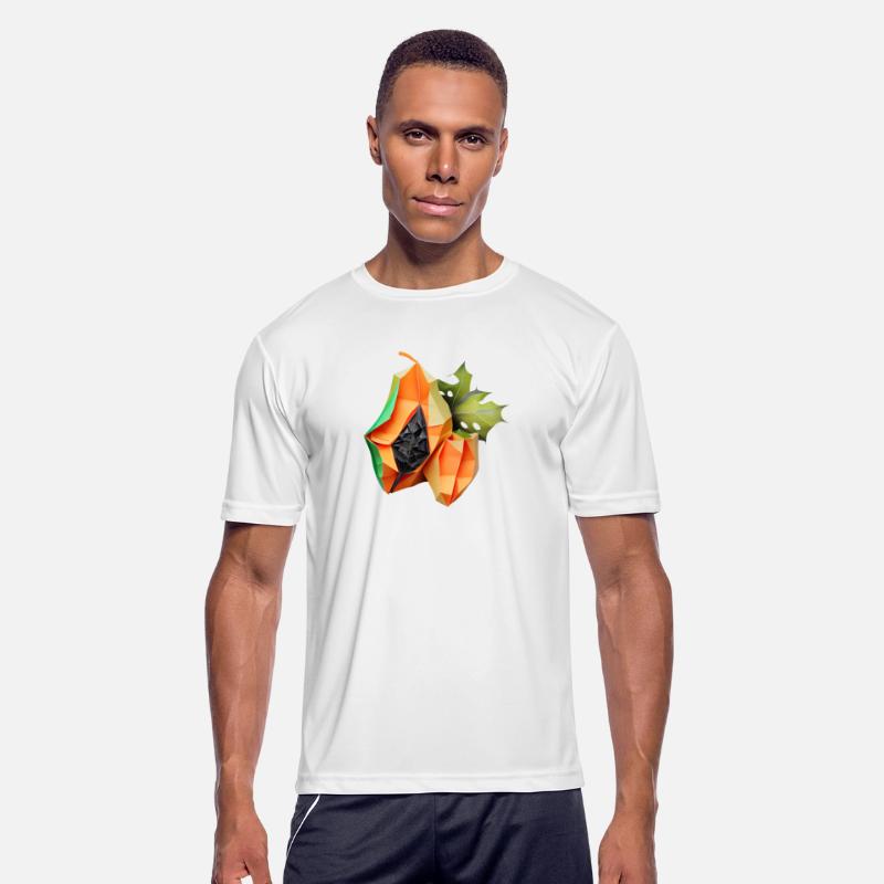 Papaya Origami Sculpture