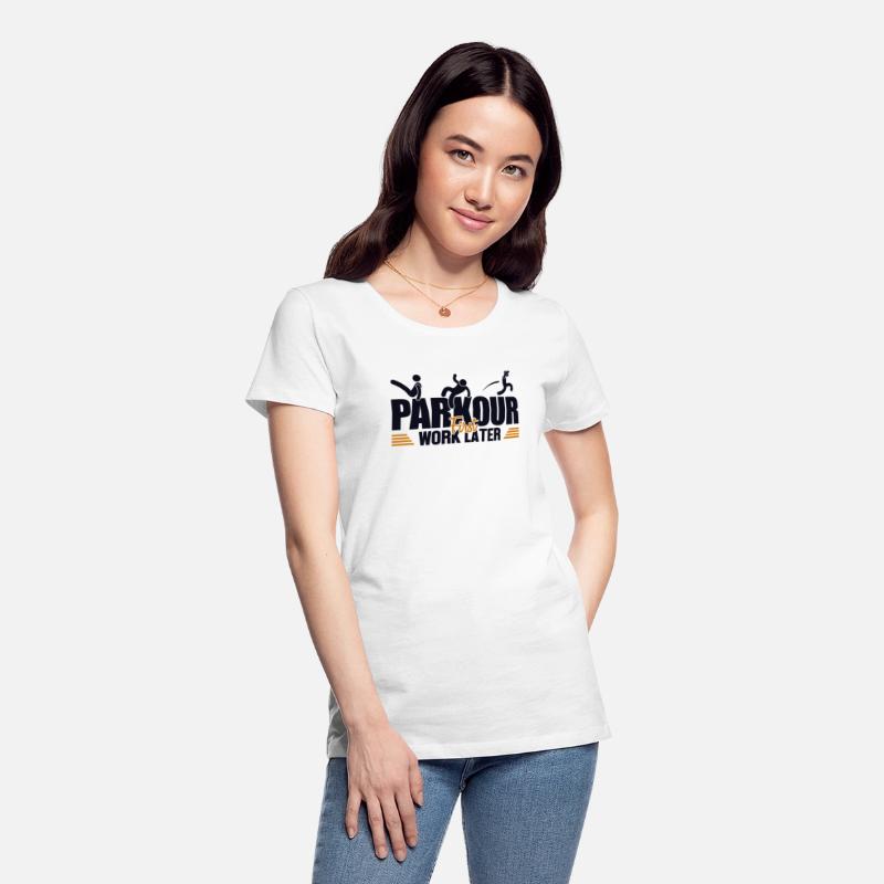 Parkour First Work Later Wall Run Traceur