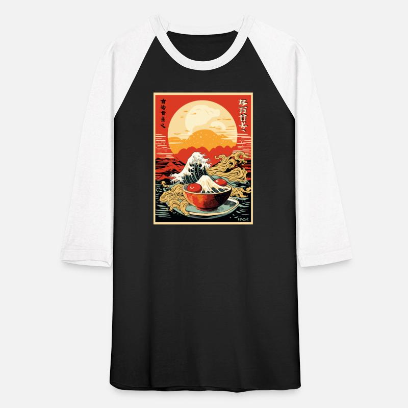 Parody Japanese Poster Kanagawa Sushi Ramen