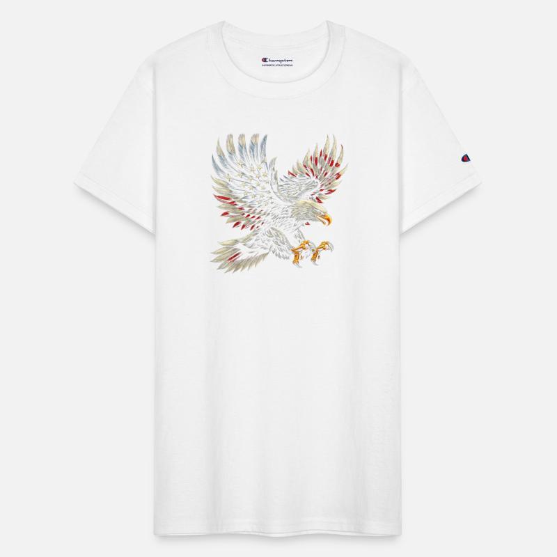 Patriotic American Eagle Flag