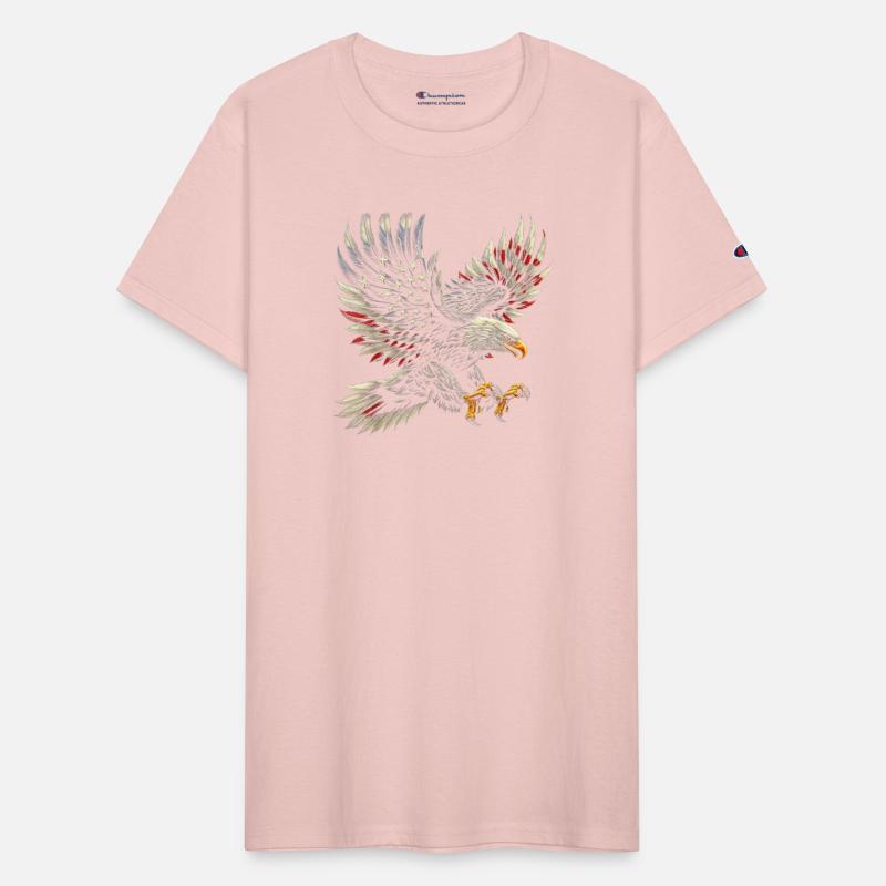 Patriotic American Eagle Flag