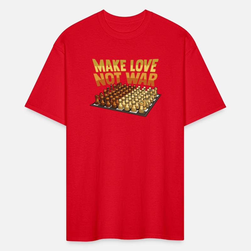Peace Chess "Make Love not War" Design for Chess