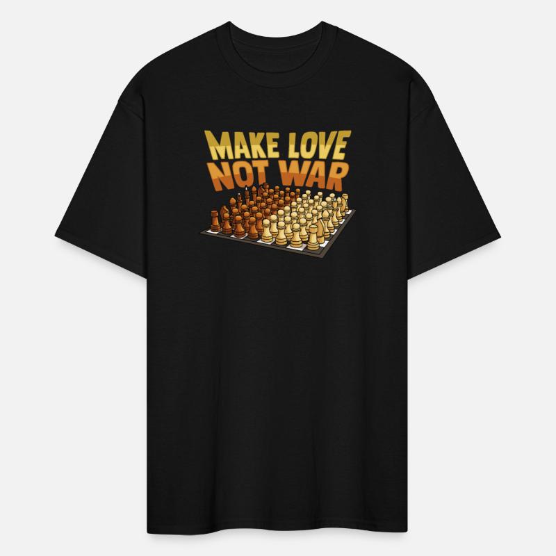 Peace Chess "Make Love not War" Design for Chess