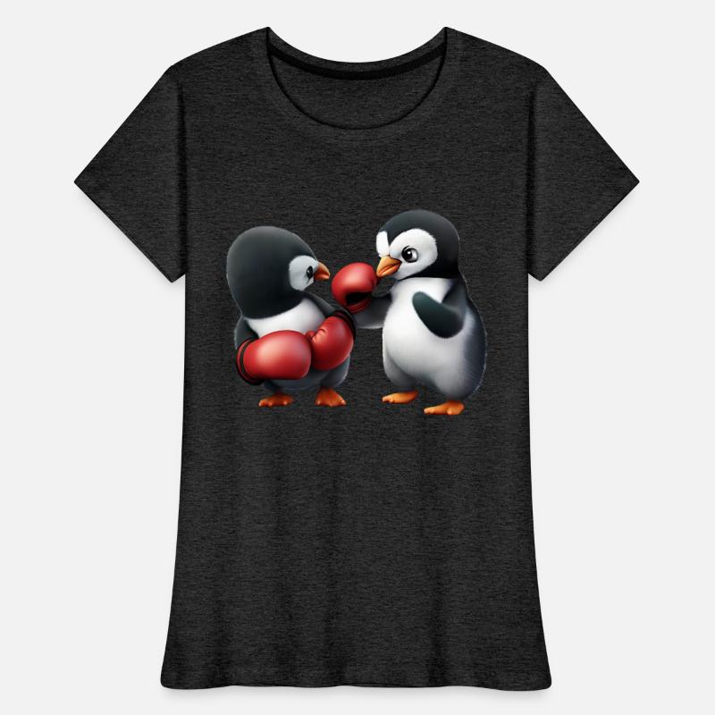 Penguin boxing match