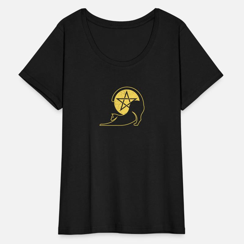 Pentagram cat witchcraft wiccan witch