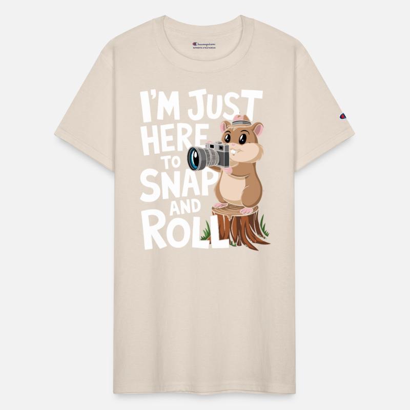 Photographer Hamster Snap And Roll Fun