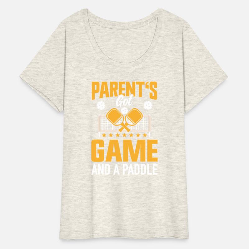 Pickleball Parents Paddleball Mom Papa Paddle