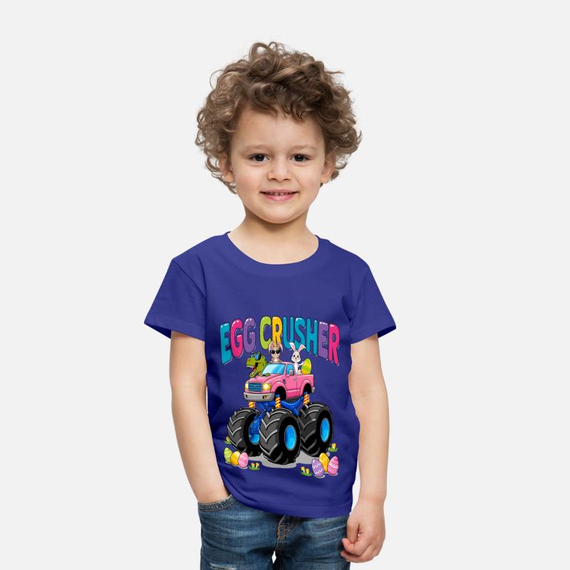 Pink Egg Crusher Monster Truck Easter