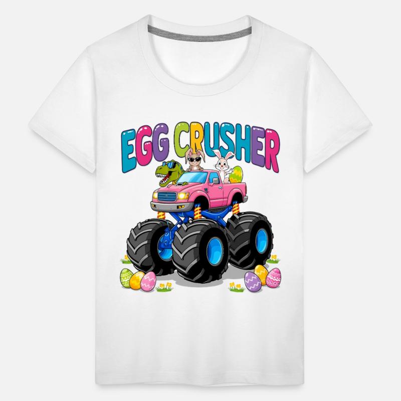 Pink Egg Crusher Monster Truck Easter