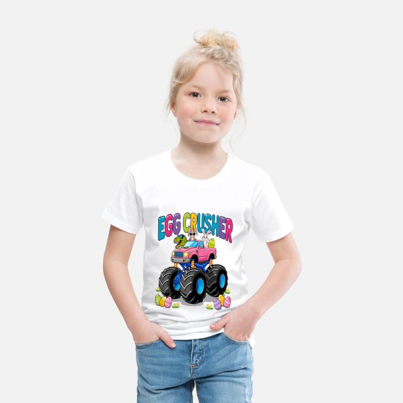 Pink Egg Crusher Monster Truck Easter