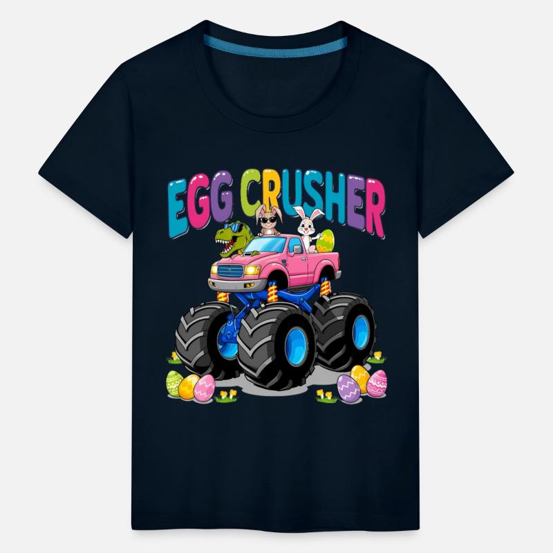 Pink Egg Crusher Monster Truck Easter