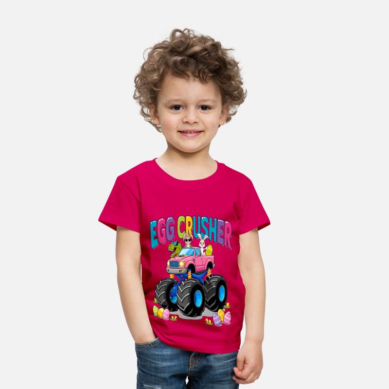 Pink Egg Crusher Monster Truck Easter