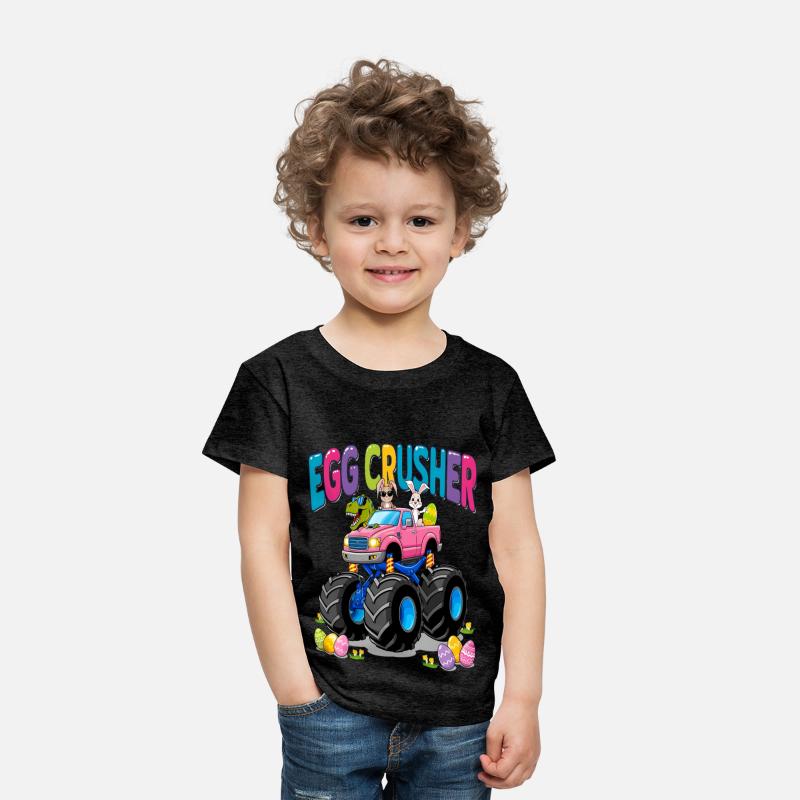 Pink Egg Crusher Monster Truck Easter
