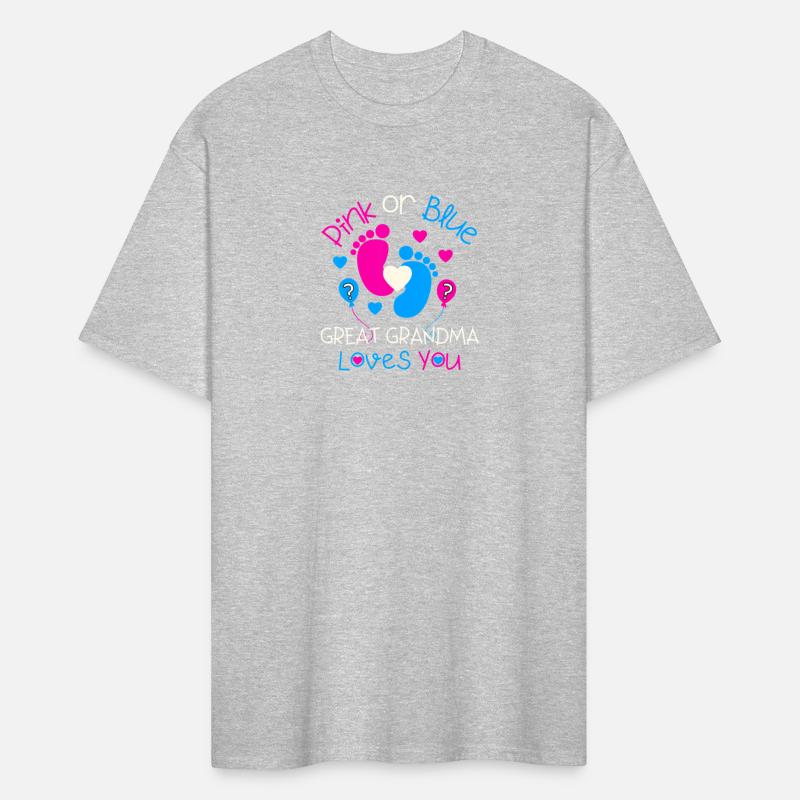Pink Or Blue Great Grandma Loves You Gender Reveal
