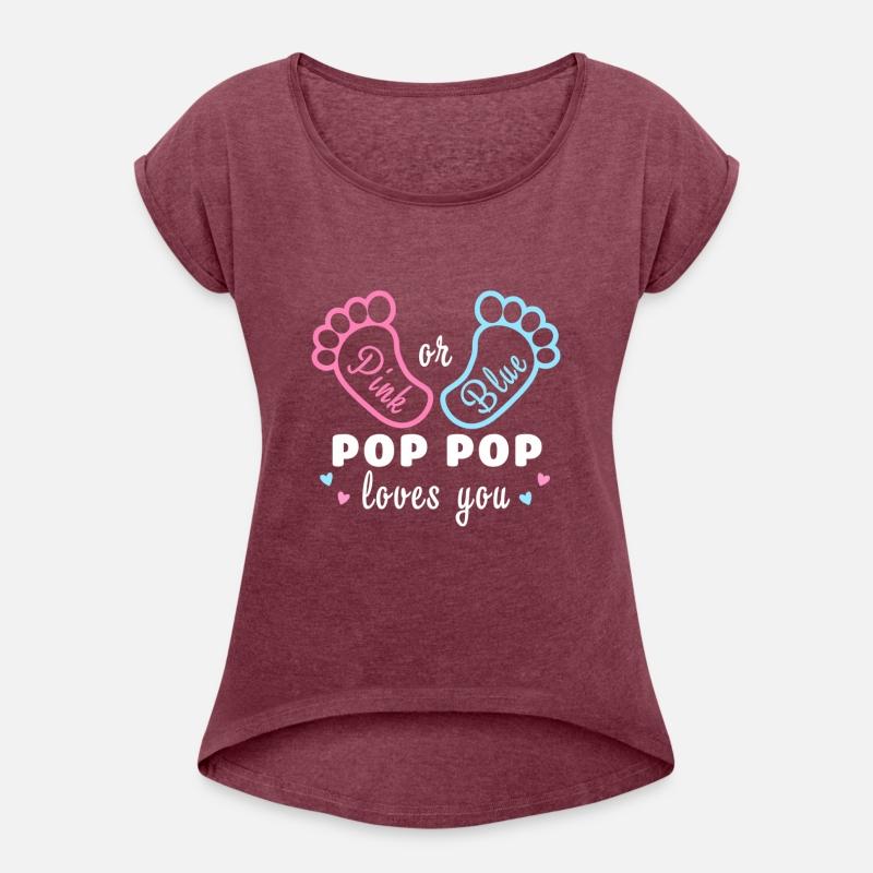 Pink Or Blue Pop Pop Loves You Gender Reveal