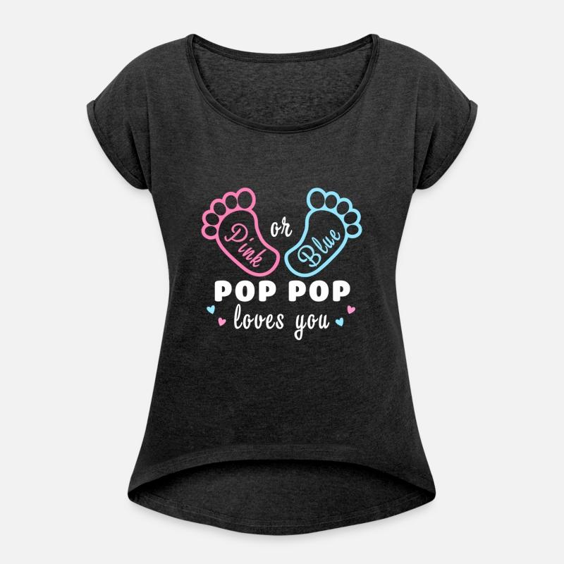 Pink Or Blue Pop Pop Loves You Gender Reveal