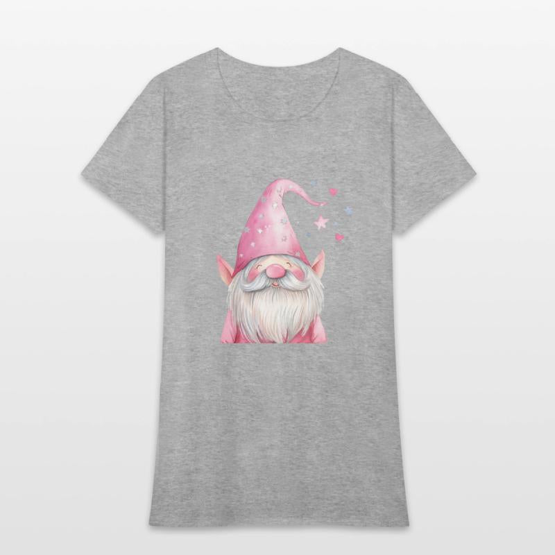 Pink Sparkle Gnome Clipart Images, Girly clipart,