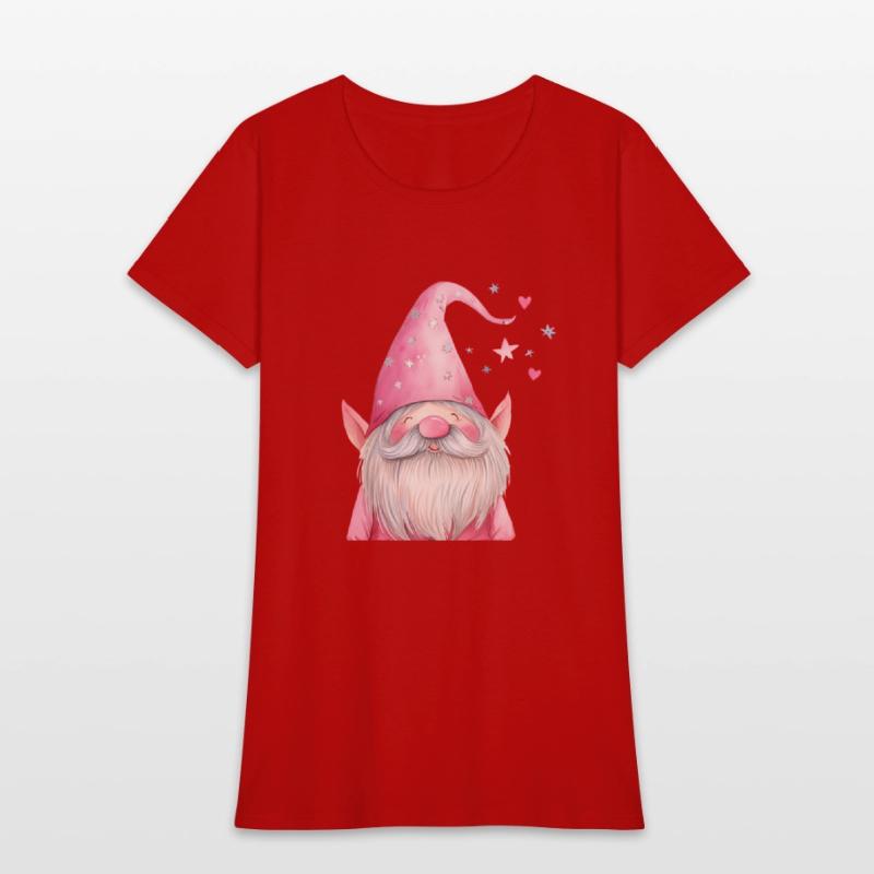 Pink Sparkle Gnome Clipart Images, Girly clipart,