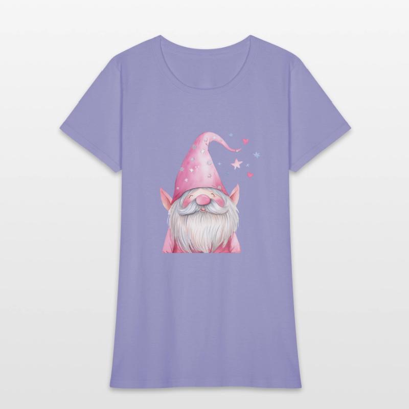 Pink Sparkle Gnome Clipart Images, Girly clipart,